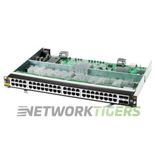 Cargar imagen en el visor de la galería, NEW HPE Aruba R0X41A CX 6400 48x 5GB PoE RJ45 4x 1GB SFP56 Switch Line Card