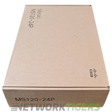 Carregar imagem no visualizador da galeria, NEW Cisco Meraki MS120-24P-HW 24x 1GB PoE+ RJ45 4x 1GB SFP Unclaimed Switch