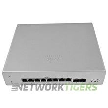 Cargar imagen en el visor de la galería, Cisco Meraki MS120-8FP-HW 8x 1GB PoE+ RJ45 2x 1GB SFP Unclaimed Switch
