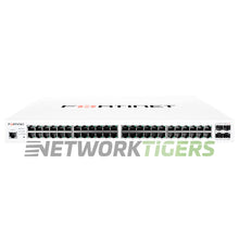 Cargar imagen en el visor de la galería, NEW Fortinet FS-148F-FPOE 48x 1GB PoE+ RJ45 4x SFP+ Local Management Only Switch