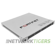 Load image into Gallery viewer, NEW Fortinet FS-248E-FPOE 48x 1GB PoE+ RJ45 4x 1GB SFP Local Manage Only Switch