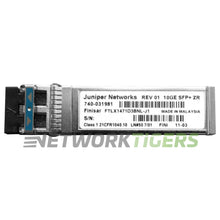 Carregar imagem no visualizador da galeria, NEW Juniper EX-SFP-10GE-ZR 10GB BASE-ZR 1550nm SMF LC SFP+ Transceiver