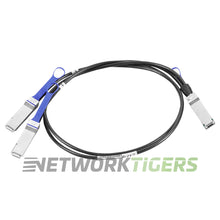Load image into Gallery viewer, NEW Mellanox MCP7H00-G01A 1.5m 100GB QSFP28 to 2x 50GB QSFP28 Breakout Cable