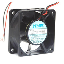 Cargar imagen en el visor de la galería, 1pc NMB DC Fan 2410ML-04W-B40 6x6x2.5cm 12V 0.22A 4550rpm 19.4cfm 31dBA Cooler-FoxTI