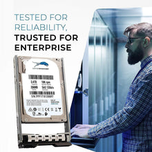 Cargar imagen en el visor de la galería, 2.4TB 10K SAS 12G 2.5" 256MB Cache HDD for Dell PowerEdge Servers | Enterprise Hard Drive in G13 Tray | Compatible with PE Rack Tower Blades 400-AUQX 400-AVBX W9MNK 0W9MNK-FoxTI