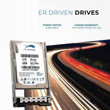 Cargar imagen en el visor de la galería, 2.4TB 10K SAS 12G 2.5" 256MB Cache HDD for Dell PowerEdge Servers | Enterprise Hard Drive in G13 Tray | Compatible with PE Rack Tower Blades 400-AUQX 400-AVBX W9MNK 0W9MNK-FoxTI