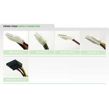 Cargar imagen en el visor de la galería, 500W ATX Power Supply Single 2U Size 80 PLUS Bronze Certified (FSP500-702UH) 1757004392-01 845685008299-FoxTI