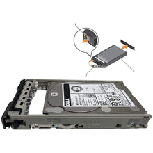 Cargar imagen en el visor de la galería, 6N9HJ Dell - Dell 2TB 7200 RPM 128MB Cache | NL-SAS 12Gb/s | 512n | 2.5" inch | Hot-Plug Hard Drive Cus-Kit-FoxTI