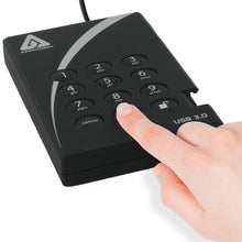 Load image into Gallery viewer, Apricorn Aegis Padlock 1 TB USB 3.0 256-bit AES XTS Hardware Encrypted Portable External Hard Drive (A25-3PL256-1000)-FoxTI
