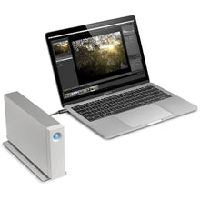 Cargar imagen en el visor de la galería, HD externo LaCie d2 Thunderbolt 3, 8TB USB 3.1 External Hard Drive + 1mo Adobe CC All Apps (STFY8000400)-FoxTI
