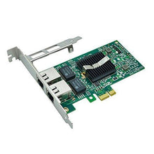 Cargar imagen en el visor de la galería, Intel 82576 Chip E1G42ET 1.25G Gigabit PCI Express 2.0 X1 Ethernet Converged Network Adapter (NIC), Dual RJ45 Copper Ports-FoxTI