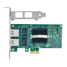 Cargar imagen en el visor de la galería, Intel 82576 Chip E1G42ET 1.25G Gigabit PCI Express 2.0 X1 Ethernet Converged Network Adapter (NIC), Dual RJ45 Copper Ports-FoxTI