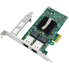 Cargar imagen en el visor de la galería, Intel 82576 Chip E1G42ET 1.25G Gigabit PCI Express 2.0 X1 Ethernet Converged Network Adapter (NIC), Dual RJ45 Copper Ports-FoxTI