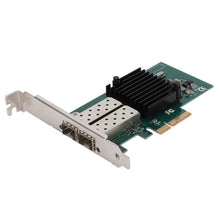 Load image into Gallery viewer, PCI-E Network Card for Intel 82576EB, 10/100/1000mbps Dual Port Fiber PCI Express Gigabit Network Card Adapter for Intel 82576EB-FoxTI