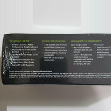 Cargar imagen en el visor de la galería, PNY Quadro P1000 VCQP1000-PB 4GB 128-bit GDDR5 PCI Express 3.0 x16 751492604626-FoxTI
