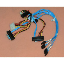 Load image into Gallery viewer, Cabo Dell P459G PowerEdge R410 4-Drop Hard Drive SATA/SAS Data / Power Cable Loom - MFerraz Tecnologia