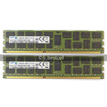 Cargar imagen en el visor de la galería, Memoria Samsung 32GB 2x16GB MODULE PC3-14900R 2RX4 DDR3 1866MHZ RDIMM REG ECC MEMORY Ram - MFerraz Tecnologia