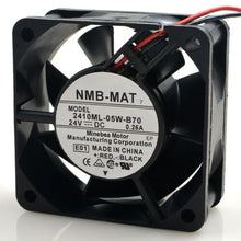 Cargar imagen en el visor de la galería, Cooler 2410ML-05W-B70 6025 6CM 24V 0.25A two-wire double ball cooling fan - MFerraz Tecnologia