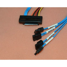 Load image into Gallery viewer, Cabo Dell P459G PowerEdge R410 4-Drop Hard Drive SATA/SAS Data / Power Cable Loom - MFerraz Tecnologia