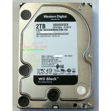Cargar imagen en el visor de la galería, Western Digital WD Black HDD WD2003FZEX 2TB w/ 64MB Cache 6Gb/s 3.5" - MFerraz Tecnologia