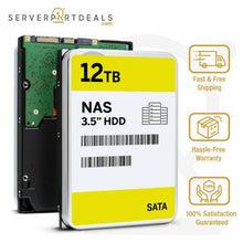 Cargar imagen en el visor de la galería, Disco 12TB SATA 7200RPM 3.5" NAS HDD - MFerraz Tecnologia
