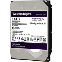 Cargar imagen en el visor de la galería, WD Purple 14TB Surveillance 7200 RPM SATA III 512MB 3.5" Internal HDD WD140PURZ - MFerraz Tecnologia