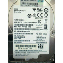 Cargar imagen en el visor de la galería, HP 840459-001 1.2 TB 10,000 RPM 2.5 in. SAS HDD 791436-003 STHB1200S5xeN010 disco - MFerraz Tecnologia