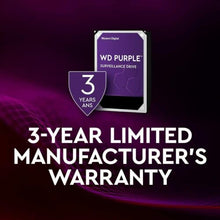 Cargar imagen en el visor de la galería, WD Purple WD121PURZ 12TB Surveillance 7200 RPM 3.5" SATA lll Internal 6 Gb/s - MFerraz Tecnologia