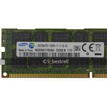 Cargar imagen en el visor de la galería, Samsung 16GB 4x 4GB DDR3 2RX4 1600MHz PC3-12800R ECC REG Server Memory Ram-FoxTI