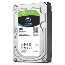 Load image into Gallery viewer, Seagate SkyHawk 8TB Surveillance Internal Hard Drive HDD – 3.5 Inch SATA 6Gb/s 256MB Cache for DVR NVR Security Camera System with Drive Health Management (ST8000VX0022)-FoxTI