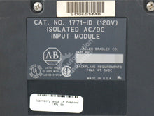 Load image into Gallery viewer, 1771-ID By Allen-Bradley Isolated AC/DC 120V 6-Point Input Module
