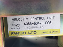 Carregar imagem no visualizador da galeria, Fanuc CNC A06B-6047-H003 Velocity Control Unit with A20B-0009-0320
