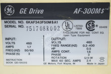 Load image into Gallery viewer, GE General Electric 6KAF343F50M$A1 .5 AC Drive Micro Saver

