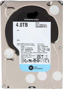 Western Digital Se Wd4000F9Yz 4Tb 7200Rpm Sata3/Sata 60Gb/S 64Mb 3.5" Enterprise Hard Drive