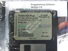 Load image into Gallery viewer, 371-SPU-610-01-PLDV By Modicon ProWORX Plus PLC Programming Software V2.0 NSFP
