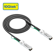 Carregar imagem no visualizador da galeria, 40G QSFP+ DAC Cable - 40GBASE-CR4 Passive Direct Attach Copper Twinax QSFP Cable for HPE JG328A Devices, 5m-FoxTI
