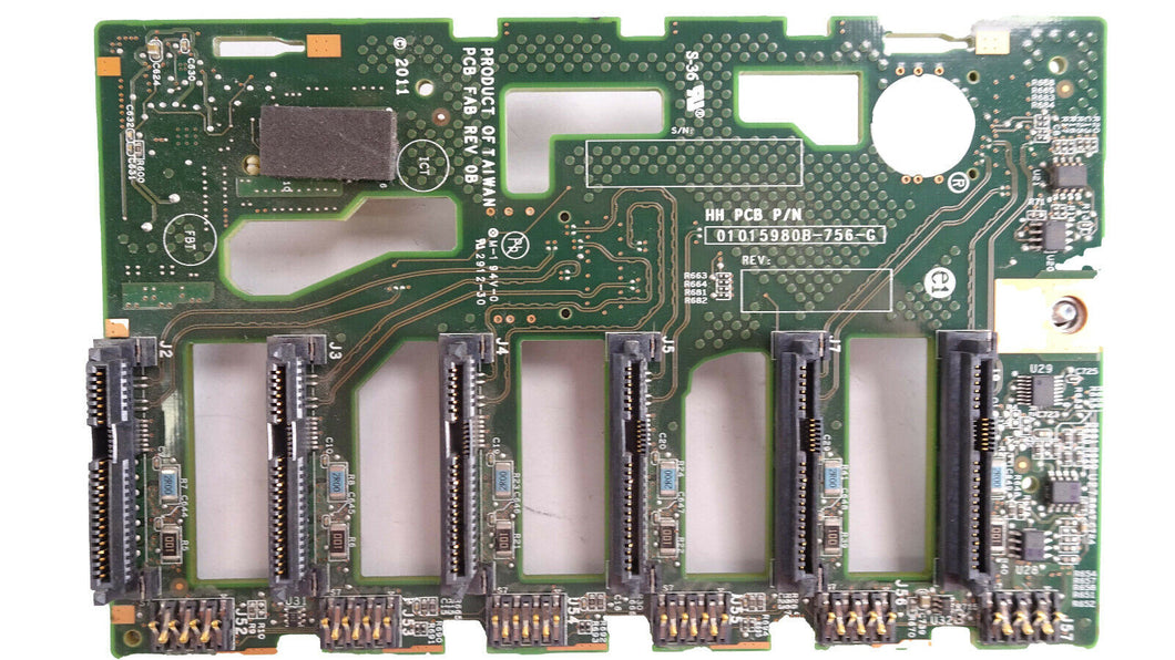 TARJETA DE PLANO TRASERO HP ML350 GEN8 // 638929-001 // 667278-001 // 638929-00A 886370655