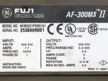 Load image into Gallery viewer, 6KM$221F50N1A1 By GE Fuji Micro Saver II Drive 0.5 HP NSFP
