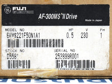 Load image into Gallery viewer, 6KM$221F50N1A1 By GE Fuji Micro Saver II Drive 0.5 HP NSFP
