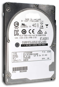 HGST HUC101860CSS200 0B28808 600GB 10K RPM SAS 2.5" 512n ISE Empresa HDD