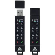 Load image into Gallery viewer, Apricorn Aegis Secure Key 3Z 8GB 256-bit AES XTS Hardware Encrypted FIPS 140-2 Level 3 Validated Secure USB 3.0 Flash Drive (ASK3Z-8GB)-FoxTI
