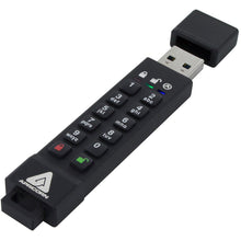 Load image into Gallery viewer, Apricorn Aegis Secure Key 3Z 8GB 256-bit AES XTS Hardware Encrypted FIPS 140-2 Level 3 Validated Secure USB 3.0 Flash Drive (ASK3Z-8GB)-FoxTI
