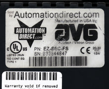 Cargar imagen en el visor de la galería, EZ-S6C-FS by Automation Direct 6 IN Slim Color Touch Panel EZ Series
