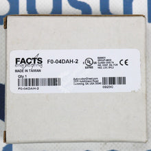 Load image into Gallery viewer, F0-04DAH-2 By Facts Engineering DL06 0-10VDC 4-Channel Analog Output Module NSFP
