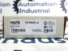 Carregar imagem no visualizador da galeria, F2-04AD-2 By Facts Engineering DL205 Analog Input Module NSFP
