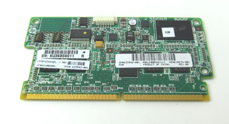 1GB Flash Backed Write Cache FBWC Memory 633542-001