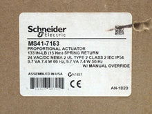 Carregar imagem no visualizador da galeria, MS41-7153 By Schneider Electric 15 Nm Spring Return Proportional Actuator NSFP
