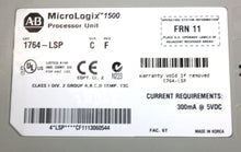 Carregar imagem no visualizador da galeria, 1764-LSP By Allen Bradley MicroLogix 1500 Controller Processor Unit NSFP
