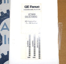 Load image into Gallery viewer, IC300OCS100 By General Electric IC300OCS100G 24VDC OCS Controller NSFP

