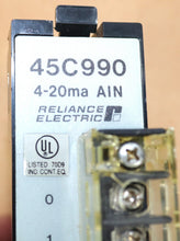 Load image into Gallery viewer, 45C990 By Reliance Electric 4-20MA 8-Point Analog Input Module NSFP Shark XL
